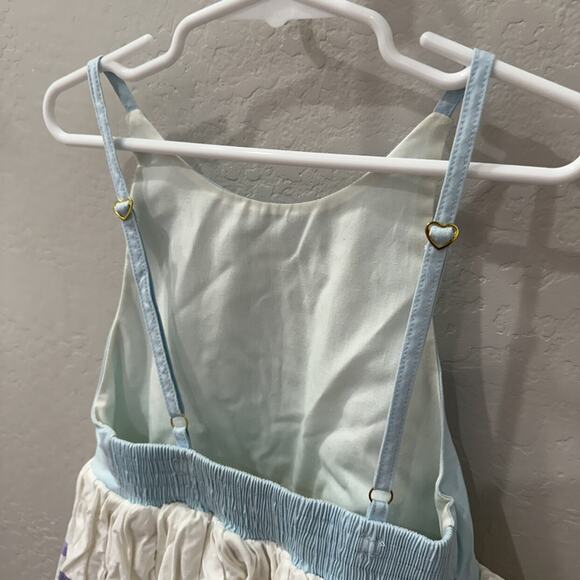 Pleiades Aqua Pastel Shortie Dress - Picture 8 of 8